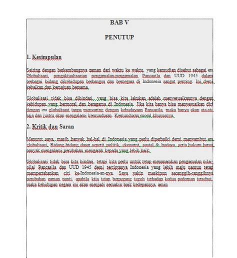 contoh penutup pada makalah blog makalah