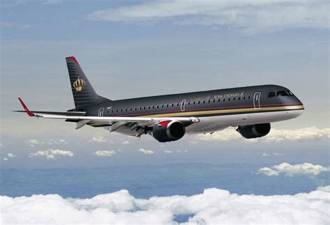 Royal Jordanian Airlines Orders Seven Embraer 195 Aircraft