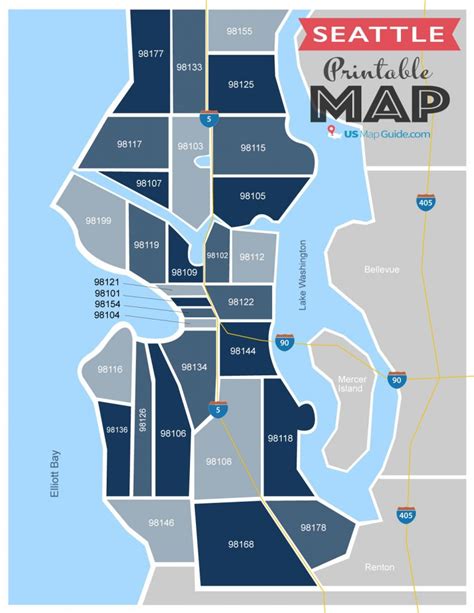 Printable Atlanta Zip Code Map