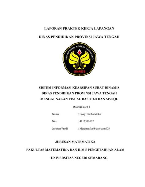 Cover Laporan Pkl Pdf