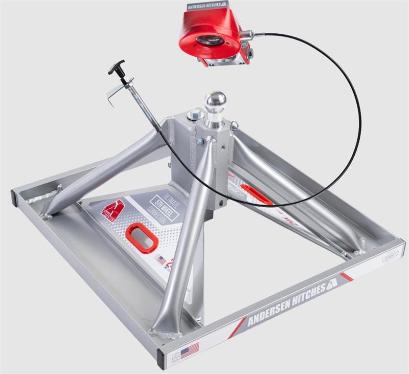 Andersen 3220 Aluminum Ultimate Connection Gooseneck Mount - Newest Model