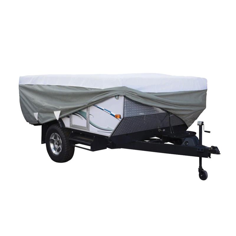 Classic Accessories 80-038-143106-00 PolyPRO 3 Deluxe Pop-Up Camper Trailer Cover Fits 8'-10'