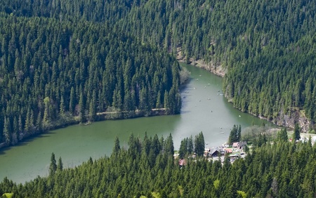 natural lake (Red Lake, Romania)