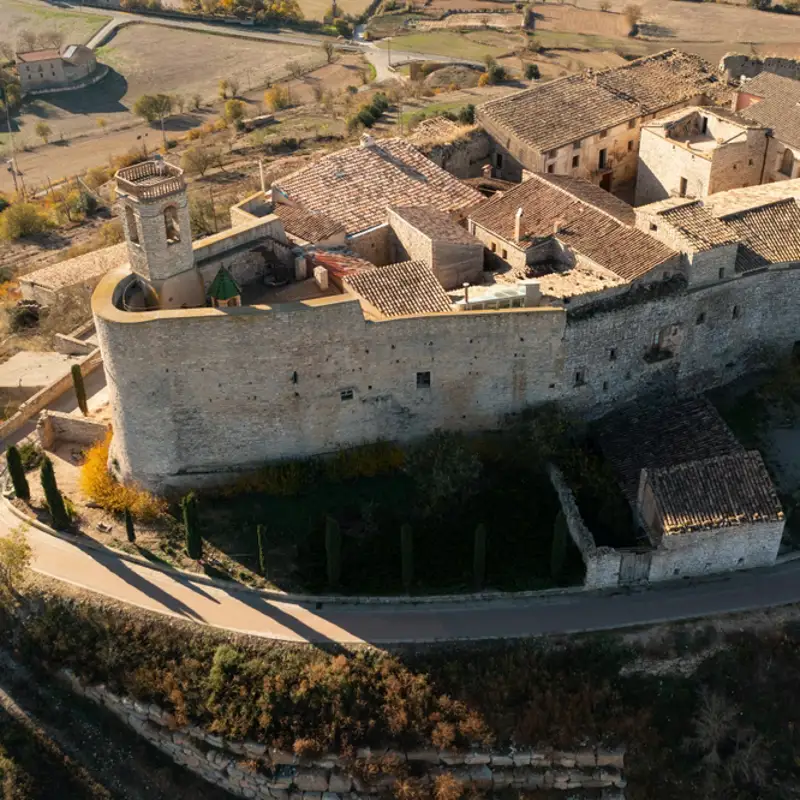 Montfalcó Murallat, el pueblo perfectamente amurallado de Lleida