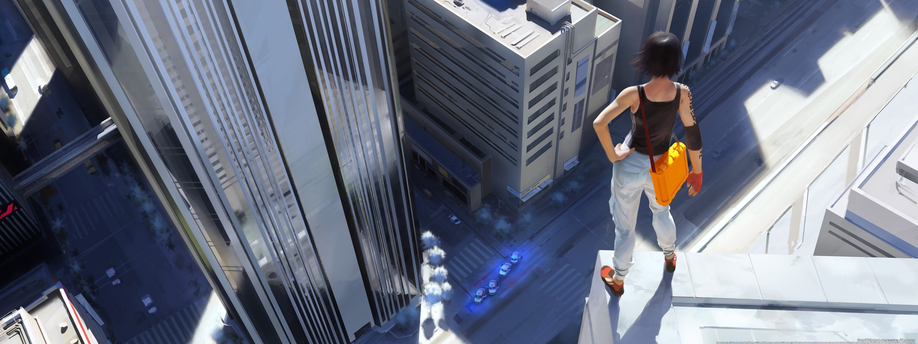 High resolution Mirror's Edge dual monitor 3200x1200 wallpaper ID:324536 for computer