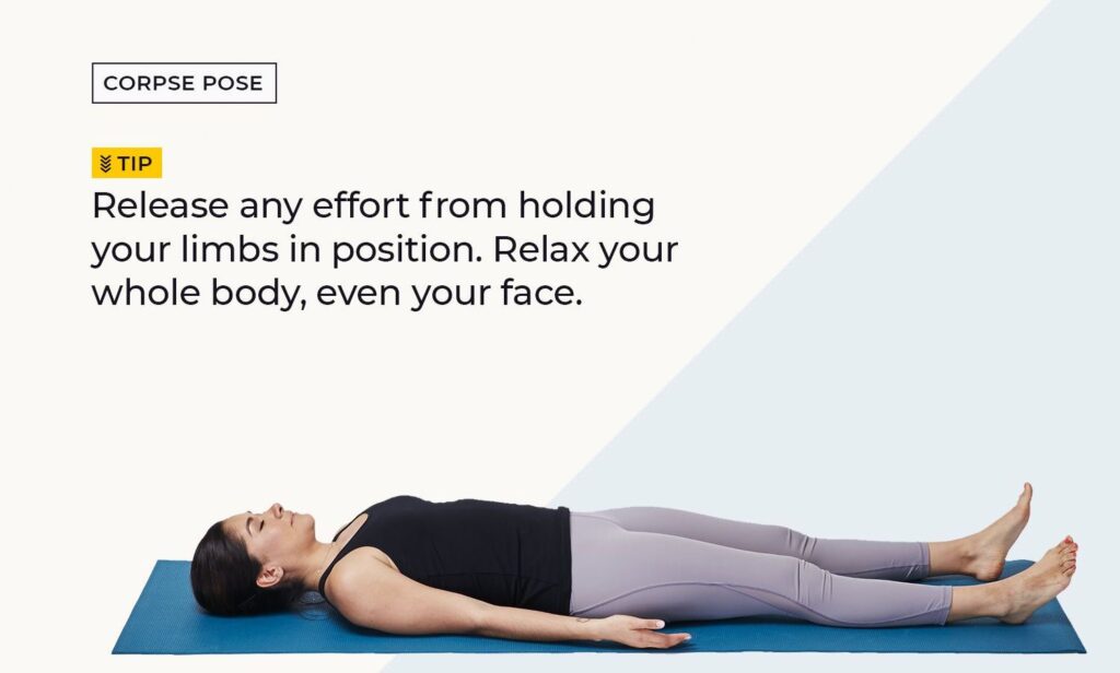 Savasana or Corpse Pose