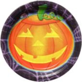 Playful Pumpkins 7'' Plates 50 Per Pack