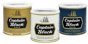 Captain Black Pipe Tobacco - Tins & Pouches