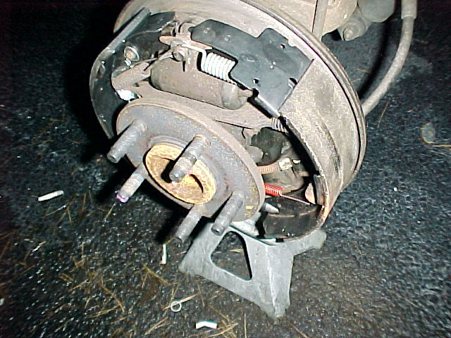 2006 ford ranger the rear drum brakes..assembly..springs