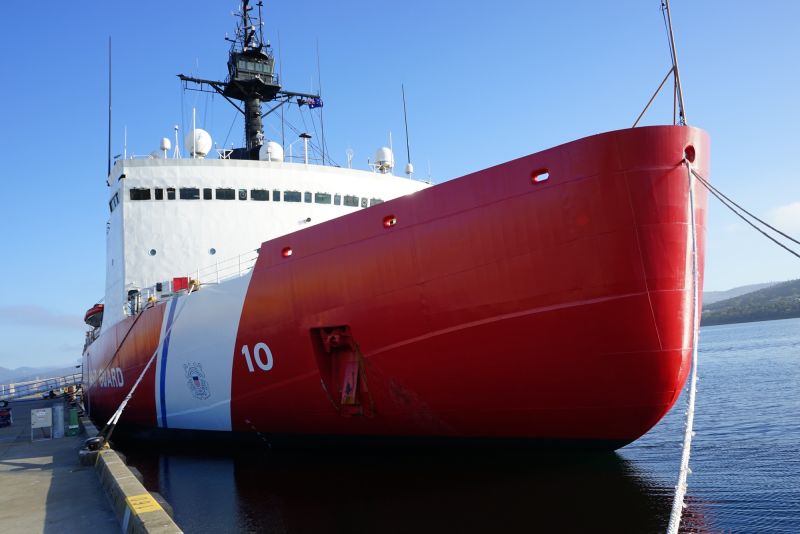 The 40-year-old USCGC Polar Star is the nation's only remaining operational heavy icebreaker. 