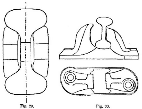 Double-headed rail and chair, NSW Railway (image)