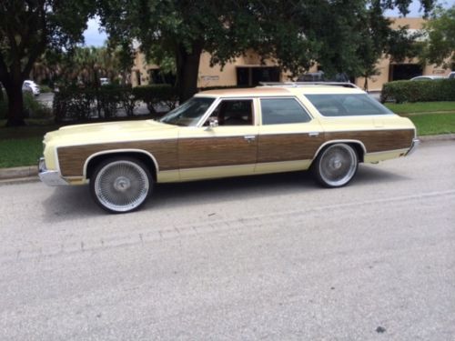 1973 chevy impala estate wagon donk chevrolet crate engine kingswood daytons