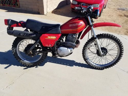 Honda Xl 500s