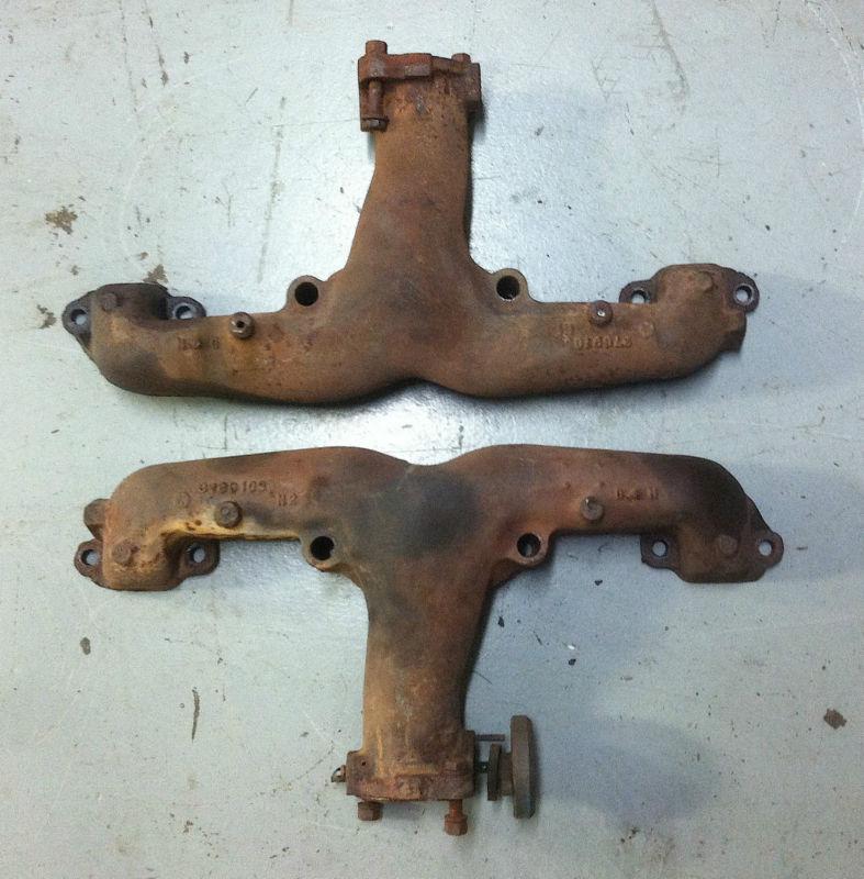 Dodge plymouth chrysler mopar exhaust manifolds big block 383 400 440