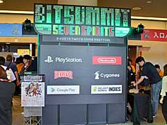 ��BitSummit 7 Spirits�פ��������롣�����ƹ񤫤�100�����ȥ�ʾ夬���ԡ��ߤ䤳��ä��˽���