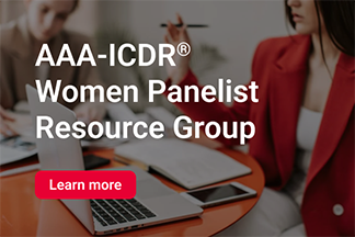 AAA-ICDR Women Panelist Resource Group