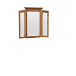 Shaker Triview Mirror