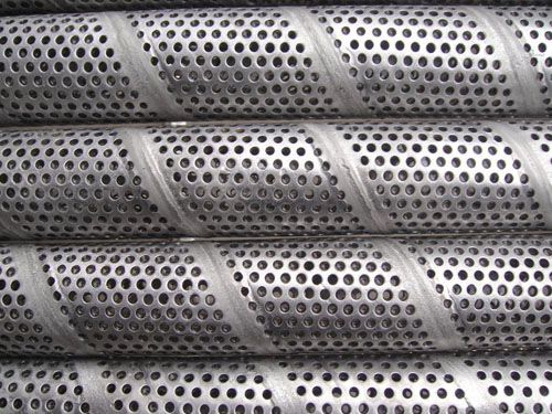 Spiral Seam Lock Perforated Tube