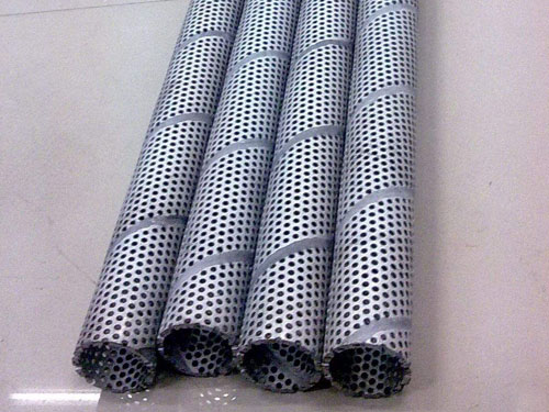 Spiral Seam Lock Perforated Tube