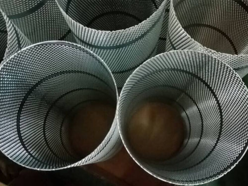 Spiral Seam Lock Perforated Tube