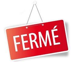 Fermé