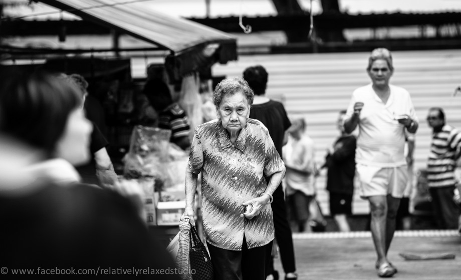 Old Lady At Tanglin Halt - AspirantSG