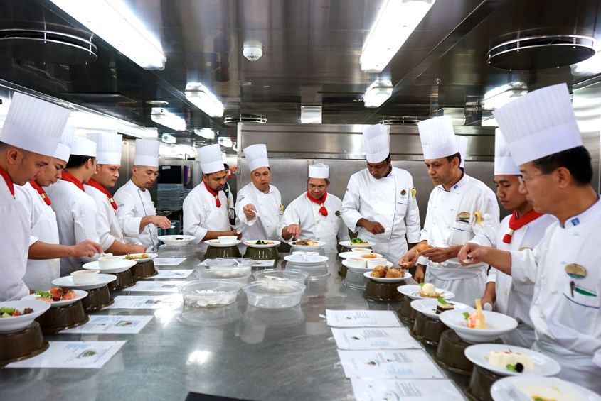 Sou Chefs Tasting Dishes On Mariner Of The Seas Royal Caribbean - AspirantSG