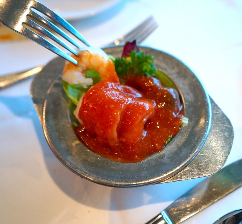 Shrimp Cocktail Served On Royal Caribbean Cruise - AspirantSG