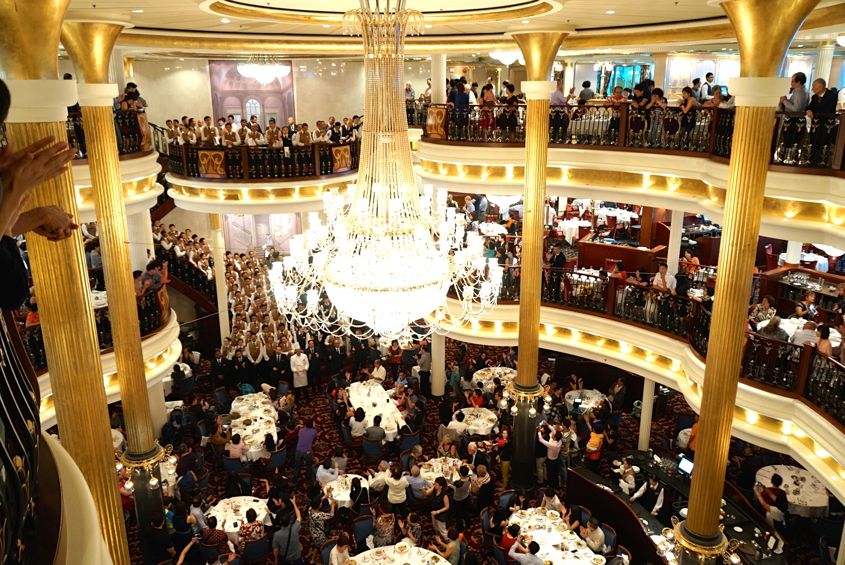 Main Dining Hall On Mariner Of The Seas - AspirantSG