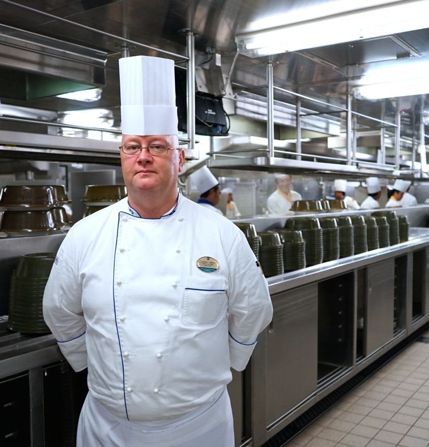 Executive Chef Garry Smith Onboard Royal Caribbean Cruise - AspirantSG