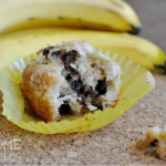 Banana Coconut Chocolate Chip Muffins