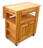 Catskill Craftsmen Heart of the Kitchen Island Trolley with Drop Leaf