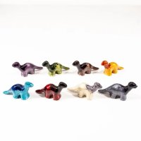 Tilnar Art Coloured Mini Nessie the Dinosaurs 5cm - Assorted