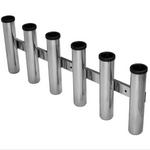 Viper Side Mount Rod Holder 6 Way Combing Rack Stainless Steel