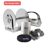 Lone Star GX3 Boat Anchor Winch 130m x 8mm Rope and Chain Combo