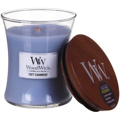 WoodWick Soft Chambray Medium Scented Candle