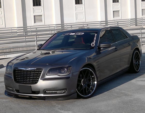 Chrysler 300 black chrome wheels #3