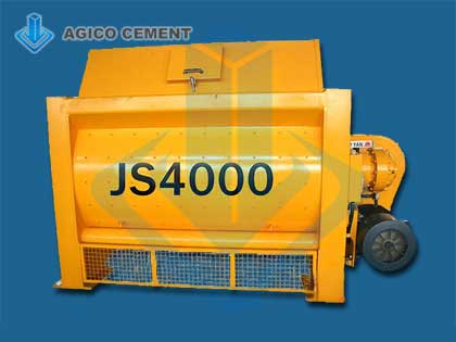 JS4000 Concrete Mixer For Batching Plant