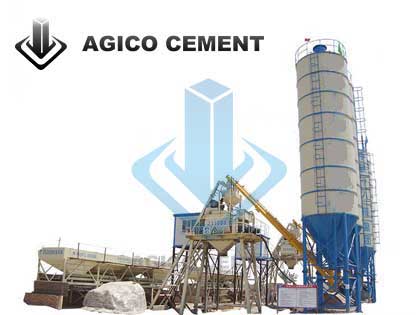 HZS 50 Stationary Concrete Batching Plant