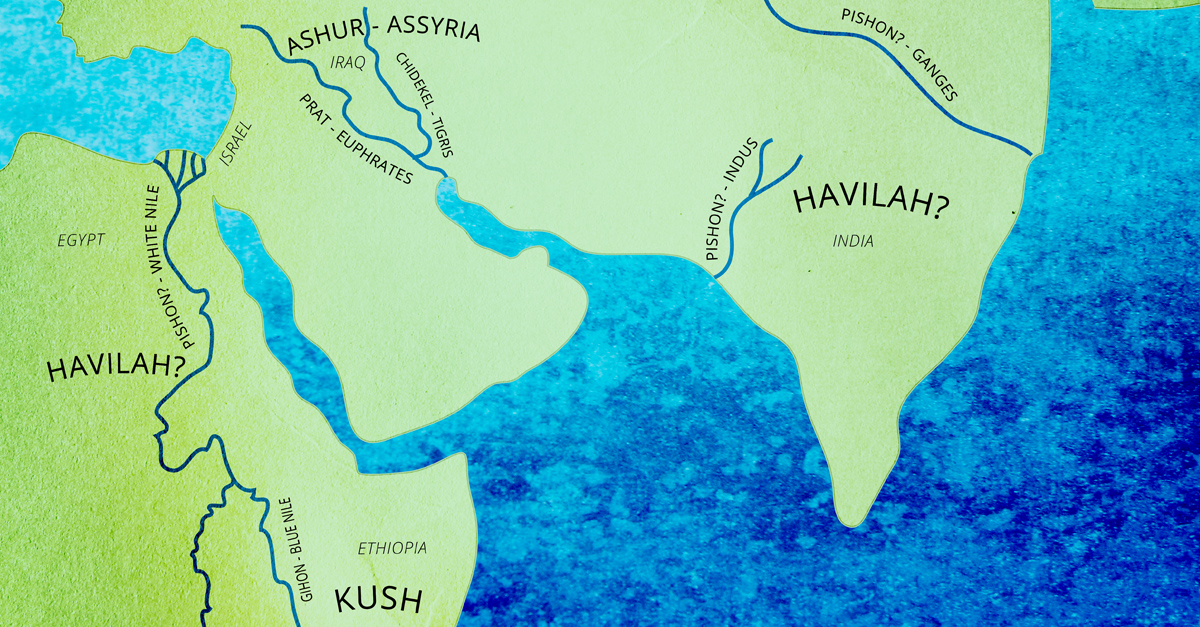 Where Are the Four Rivers that Come from Eden? - Parshah Focus - Parshah image.