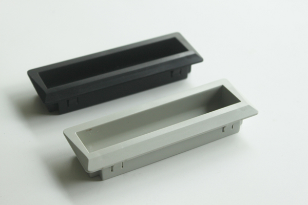 abs plastic recessed handles