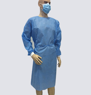 Gown SMS non-woven blood waterproof clothing dusters