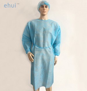 Disposable gowns medical surgical beauty salon gown