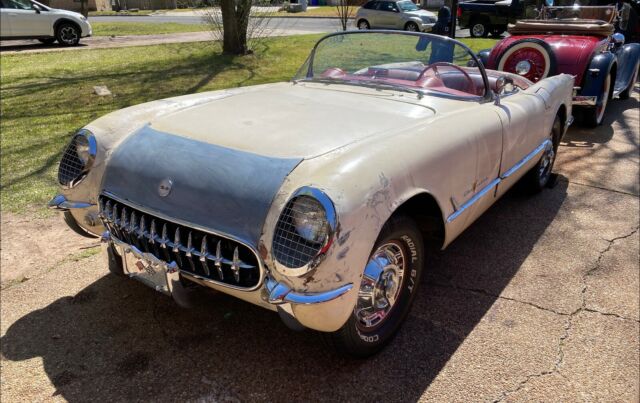 1954 Chevrolet corvette (Grey/Tan)