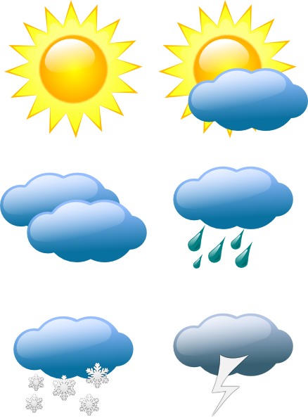 Sunny Cloud Clipart