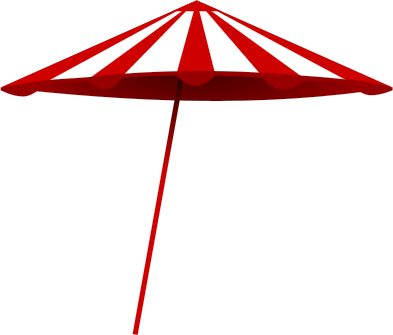 Umbrella On Beach - ClipArt Best