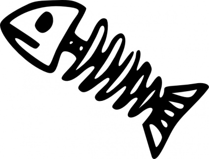 Dead fish clipart