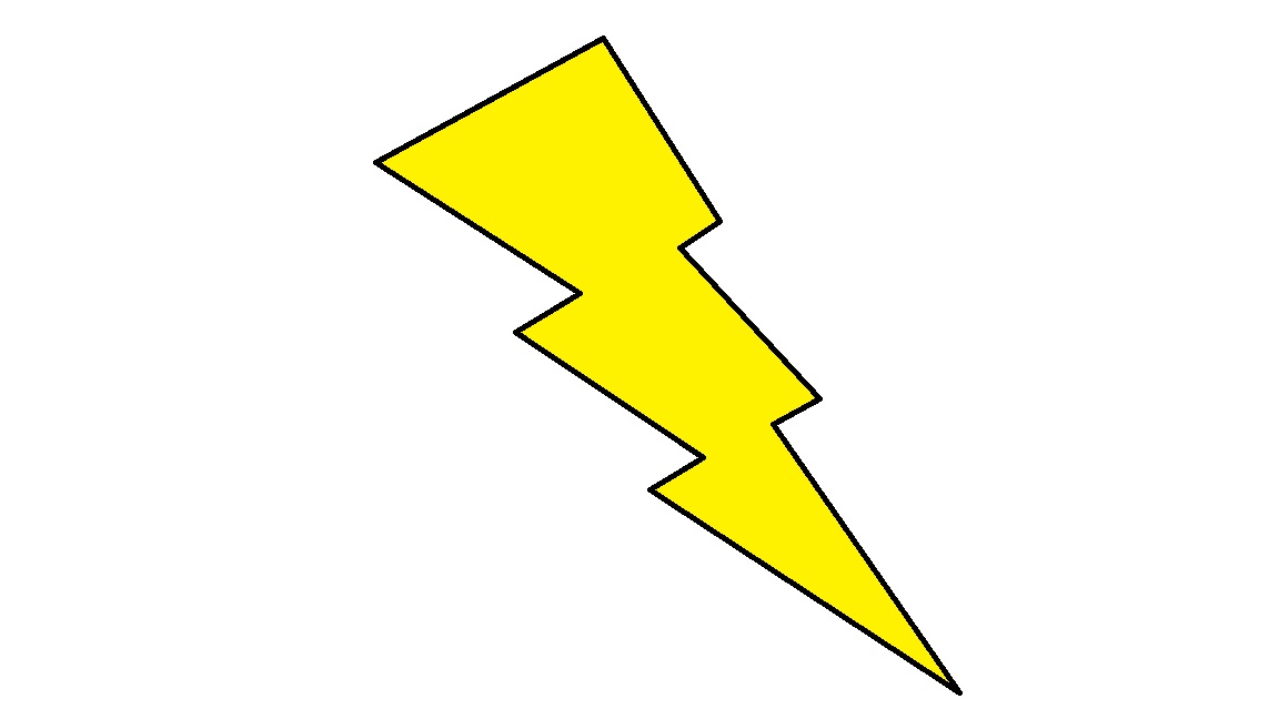 Lightning bolt clipart png