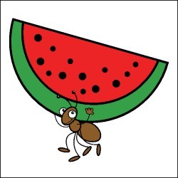 Picnic Clip Art Ants - Free Clipart Images