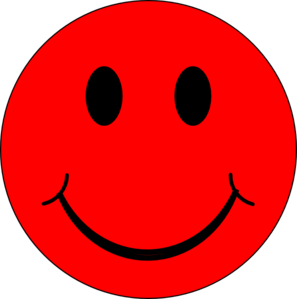 Red Smiley Face Png - Free Clipart Images